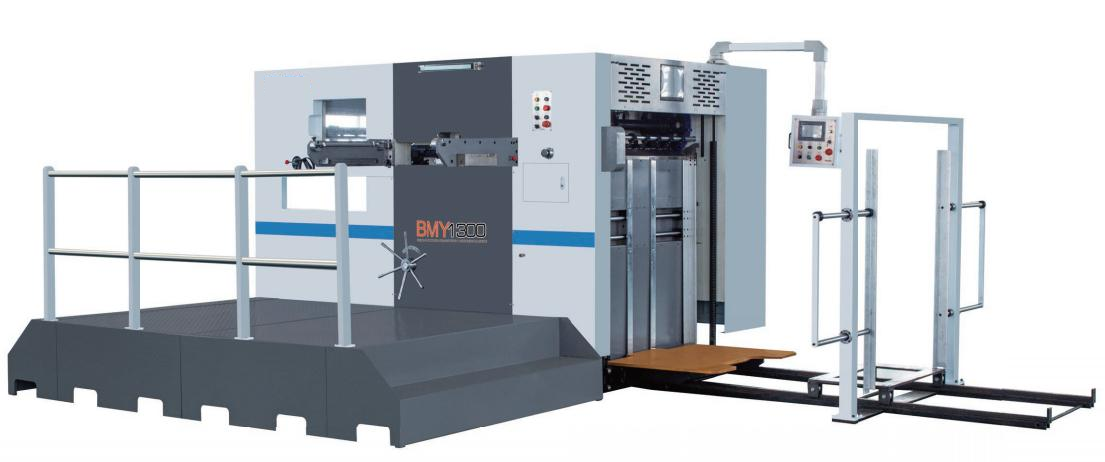BMY1300 Semi automatic die cutting and creasing machine 