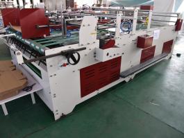 JWG Semi automatic folder gluer for lock bottom 